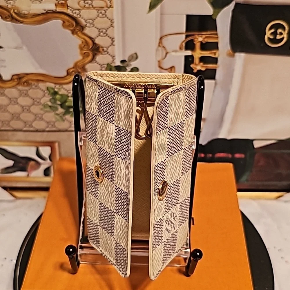 Louis Vuitton Damier Azure Keyholder Wallet - Picture 2 of 10